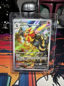 Pyroar 200/193 Pokemon TCG Illustration Rare SV02: Paldea Evolved Near Mint - Image 1