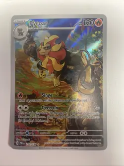 Pyroar 200/193 Sv02:Paldea Evolved Holo Pokemon TCG Illustration Rare NM - Image 1