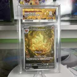 ACE 8 Ninetails 199/197 Obsidian Flames ACE Label NM - MT Pokemon TCG Card - Image 1