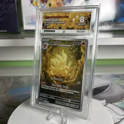 ACE 8 Ninetails 199/197 Obsidian Flames ACE Label NM - MT Pokemon TCG Card - Image 2