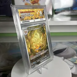 ACE 8 Ninetails 199/197 Obsidian Flames ACE Label NM - MT Pokemon TCG Card - Image 3