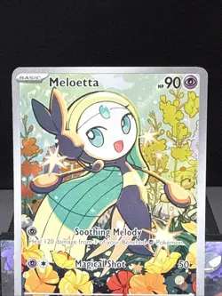 Pokemon Card Meloetta MEP 026 Mega Evolutions Diancie Battle Deck Promo NM - Image 2