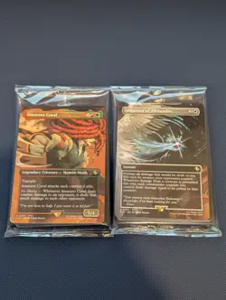 2 x Final Fantasy MTG Borderless Scene Cards - Image 1