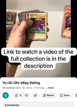 Huge 1996 Kazuki Takahashi Yu-Gi-Oh! Over 550 Cards (Watch Video In Description) - Image 2