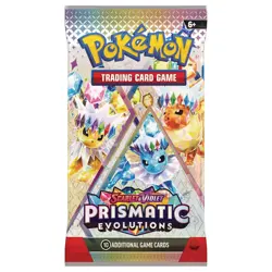 Pokemon TCG Scarlet & Violet 8.5 Prismatic Evolutions Booster Bundle Single Pack - Image 2