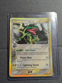 Rayquaza (Delta Species) 13/113 Damaged Delta Species Reverse Holo Pokemon TCG - Image 1