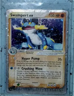 Swampert ex 2004 EX Team Magma Vs Aqua 95/95 Holo Pokemon Card - Image 1