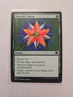 Emerald Charm - Dominaria Remastered - LP - Common - Instant - MTG Magic - Image 1