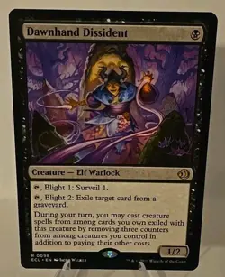 Dawnhand Dissident MTG Lorwyn Eclipsed Regular - Image 1