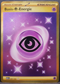 Basis-Psycho-Energie 207/165 151 Gold Secret Rare Pokemon Pokemon Karte DE NM - Image 1