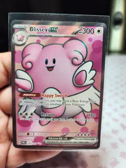 2024 Pokemon Twilight Masquerade Blissey ex 201/167 NM - Image 1