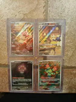 Pokemon TCG Illustration Rare Lot ×4 Spiritomb 148 Maractus 160 Herdier 155 - Image 1