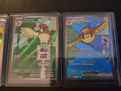 Pidgeot EX 225/197 Pidgeotto 208 Pidgey 207 Pokemon Obsidian Flames LP+ - Image 3