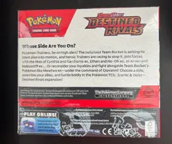 Pokemon DESTINED RIVALS Factory Sealed Booster Box SV10 Please Read Discription - Image 2