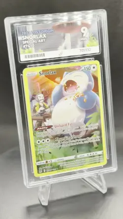 😴 Pokemon TCG - Snorlax TG10/TG30 - Lost Origin Trainer Gallery - ACE 9 (MINT) - Image 2