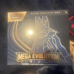 Pokemon TCG Mega Evolutions Lucario Elite Trainer Box ETB New Sealed - Image 1