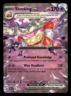 Slowking ex 086/193 Double Rare Paldea Evolved Pokemon Near Mint - Image 1