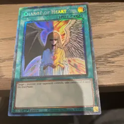 Yugioh Change Of Heart Ra01 25th Century Rare 1st Edition Nm secret - Image 2