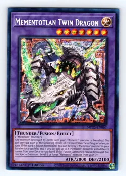 Yugioh Mementotlan Twin Dragon MP25-EN067 1st Secret Rare - NM 💎 - Image 1
