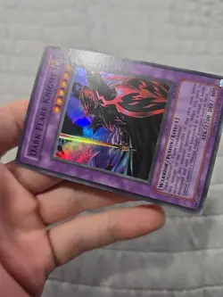 Yugioh - Dark Flare Knight DCR-017 Unlimited Super Rare NM Near Mint - Image 4