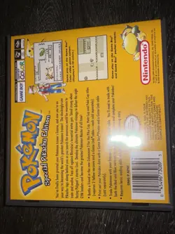 Pokemon Yellow Gameboy - Authentic Nintendo Game Boy Tested - Image 2