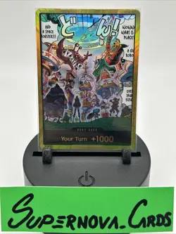 One Piece English - Don!! Card - Egghead Gold DON - OP14 - NM - Image 1