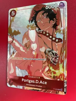 Portgas.D.Ace (Gift Collection 2023) P-028 English - One Piece Card - NM - Image 3