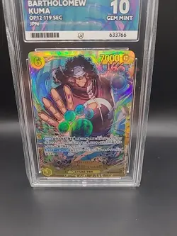 One Piece - Bartholomew Kuma OP12-119 SEC - ACE 10 - Japanese - Image 2