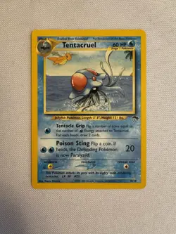 2001 Pokemon - Tentacruel Non-Holo - Southern Islands Expansion 10/18 - WOTC - Image 1