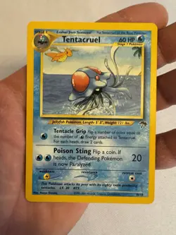 2001 Pokemon - Tentacruel Non-Holo - Southern Islands Expansion 10/18 - WOTC - Image 2