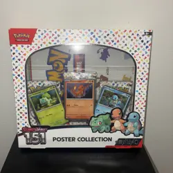 Pokemon TCG: Scarlet & Violet 151 Poster Collection Factory Sealed Box - Image 1