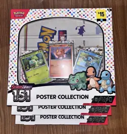 Pokemon TCG: Scarlet & Violet 151 Poster Collection Factory Sealed Box - Image 1
