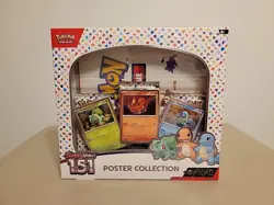 Pokemon TCG Scarlet Violet 151 Poster Collection Box New Factory Sealed Pokemon - Image 1