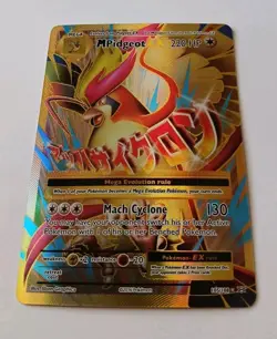 Pokemon M PIDGEOT EX 105/108 Full Art Ultra Rare 2016 XY Evolutions NM/Mint 🌟 - Image 1