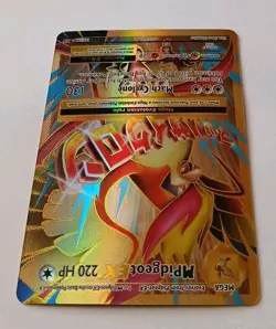 Pokemon M PIDGEOT EX 105/108 Full Art Ultra Rare 2016 XY Evolutions NM/Mint 🌟 - Image 5