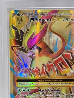 Pokemon XY Evolutions M Pidgeot EX (Full Art) 105/108 Holo PSA 9 - Image 2