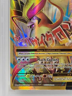 Pokemon XY Evolutions M Pidgeot EX (Full Art) 105/108 Holo PSA 9 - Image 4