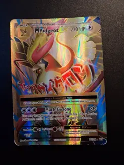 Pokemon M Pidgeot EX Card XY Evolutions Full Art 105/108 Near Mint - Image 1