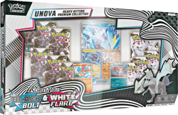 Pokemon Unova Heavy Hitters Costco Premium Collection Black Bolt White Flare 1pk - Image 1