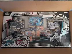Pokemon Unova Heavy Hitters Premium Collection Costco Exclusive Black Bolt White - Image 1