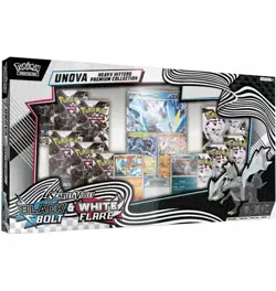 Pokemon Unova Heavy Hitters Costco Premium Collection Black Bolt White Flare - Image 1