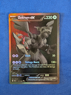 Zekrom Ex 172/086 - English - Black Bolt NM/Mint - Pack Fresh - Pokemon TCG - Image 1