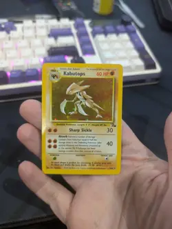 Kabutops #9/62 Holo Rare - Fossil WOTC Pokemon TCG - Condition Shown - Image 1