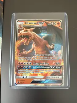 Pokemon TCG Charizard GX SM195 Regular + Jumbo Cards - Detective Pikachu - Image 2