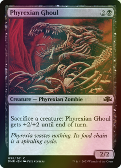MTG Phyrexian Ghoul Foil ** Dominaria Remastered ** English (NM) - Image 1