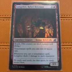 Longshot, Rebel Bowman Foil (0120) - Uncommon Avatar Last Airbender Eternal MTG - Image 1