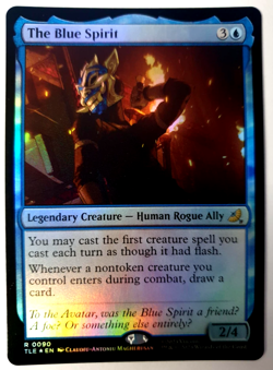 The Blue Spirit - FOIL Rare - MTG Avatar TLE - 0090 NM - Image 1