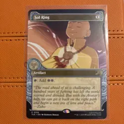 Sol Ring (0316) - Showcase Avatar The Last Airbender Eternal MTG - Image 1