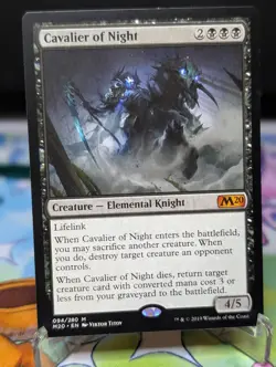MTG Core Set 2020- Cavalier of Night 094 Regular - Image 1