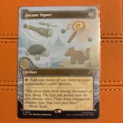 Arcane Signet (0315) - Showcase Avatar Last Airbender Eternal MTG - Image 1